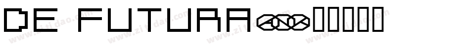 De Futura字体转换